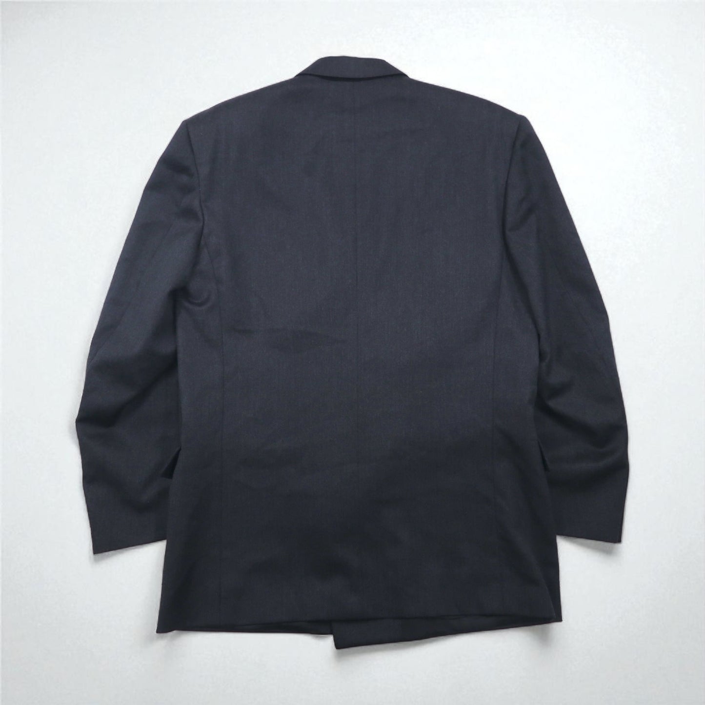 80s Canada UNION MADE Vintage Blazer BOSA. 80s Canadian-made double-breasted blazer with peaked velvet, size L. Union Made with ACTWU tag. Exclusively made by Jack Fraser.