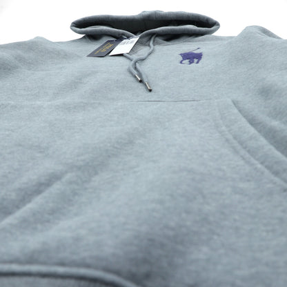 Polo Ralph Lauren ビッグポニー 刺繍 プルオーバー パーカー XL グレー カンガルーポケット 未使用品