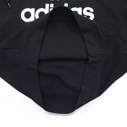 adidas originals トレフォイルロゴ プルオーバー パーカー XL ブラック TREEFOIL LEAF PRINT LOGO G92596