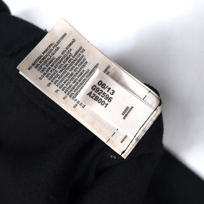 adidas originals トレフォイルロゴ プルオーバー パーカー XL ブラック TREEFOIL LEAF PRINT LOGO G92596