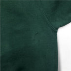 Champion 90s Made in USA Embroidered Tag Crew Neck Sweatshirt XL Green One Point Logo Embroidery
