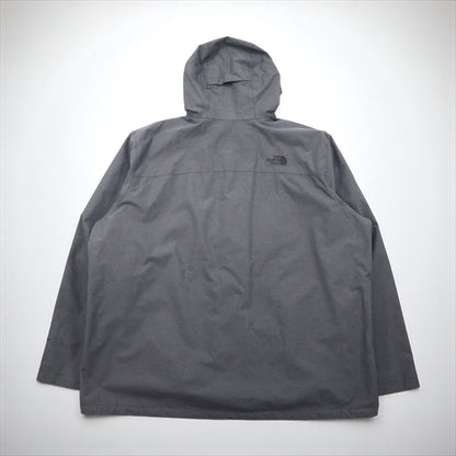 THE NORTH FACE Venture 2 Jacket, Mountain Parka, Size 2XL, Gray, DRYVENT Waterproof, Breathable, US Standard, NF0A2VD3