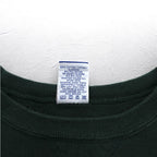 Champion 90s Made in USA Embroidered Tag Crew Neck Sweatshirt XL Green One Point Logo Embroidery
