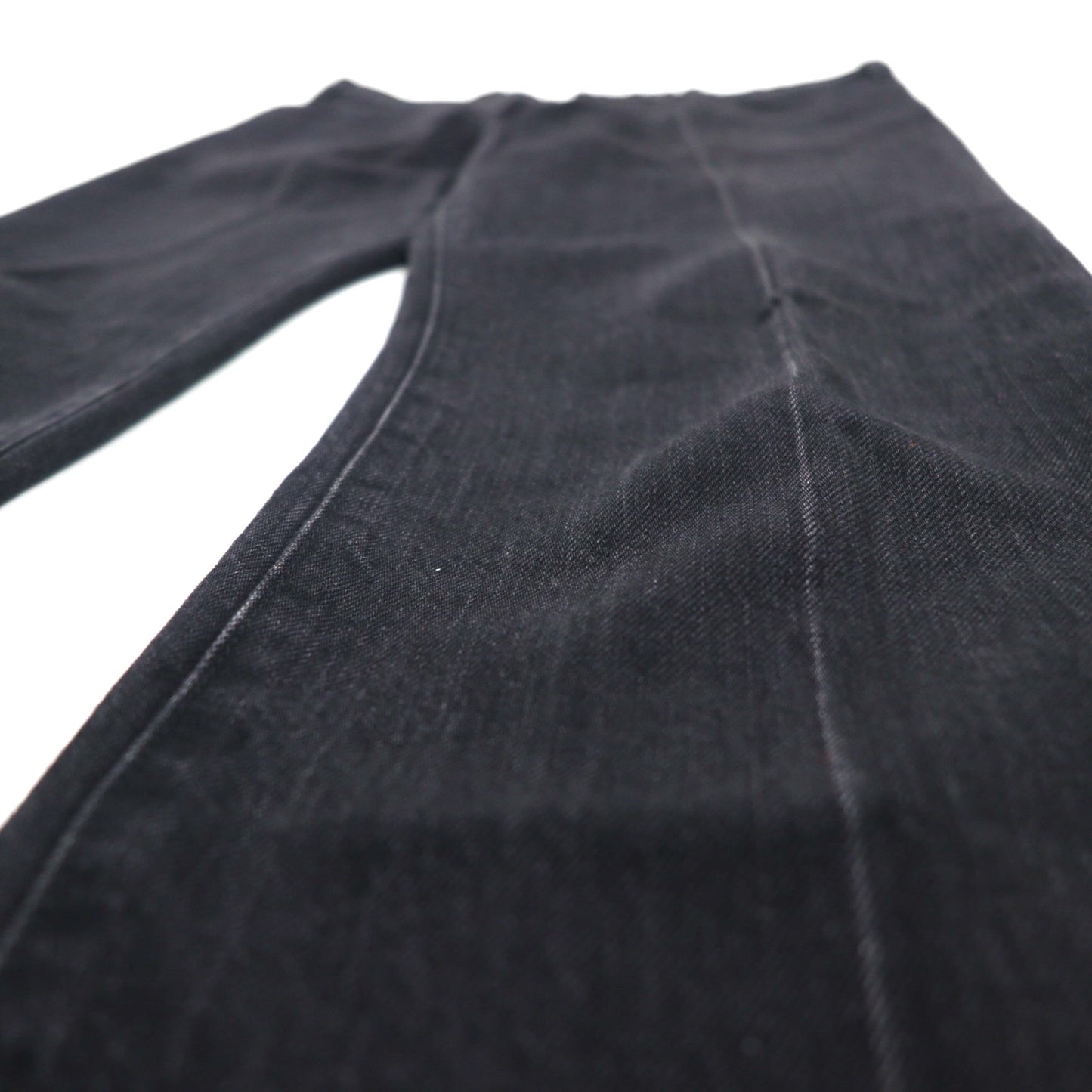 URU センタークリース デニムパンツ ジーンズ M ブラック 19SUP11B 日本製