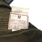 Belstaff Italian Gangster Hand Waxed Leather Motorcycle Jacket Riders M Brown