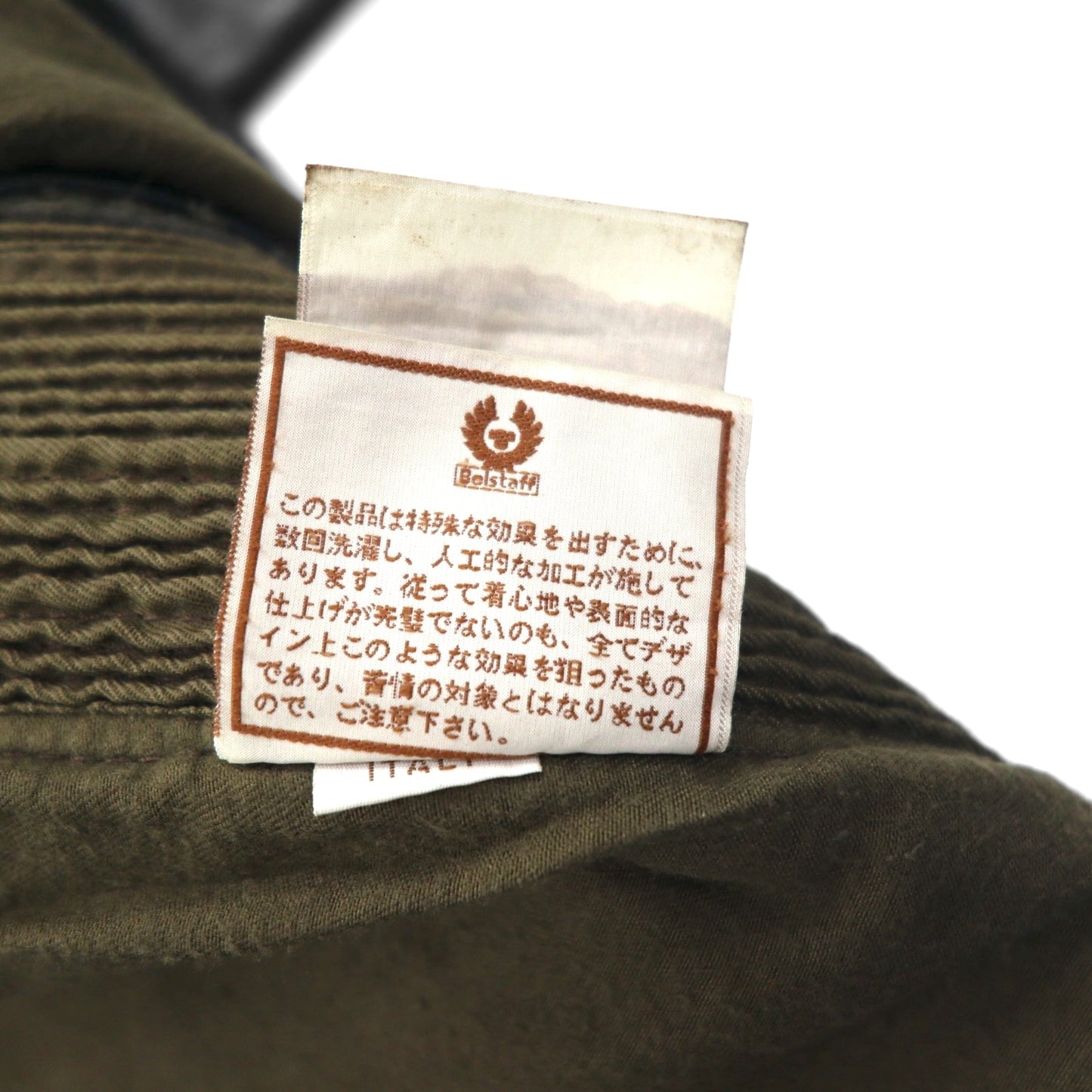 Belstaff イタリア製 ギャングスター ハンドワックス レザー モーターサイクルジャケット ライダース M ブラウン