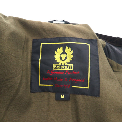 Belstaff イタリア製 ギャングスター ハンドワックス レザー モーターサイクルジャケット ライダース M ブラウン