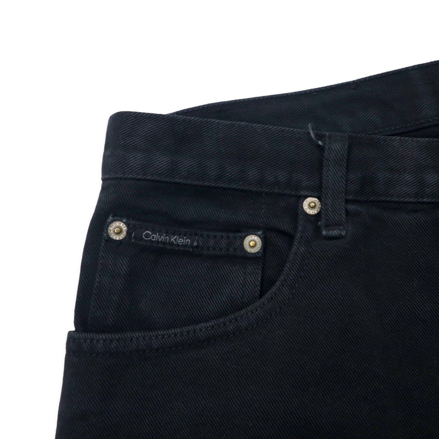 Calvin Klein Jeans 90年代 ブラック デニムパンツ 32 メキシコ製