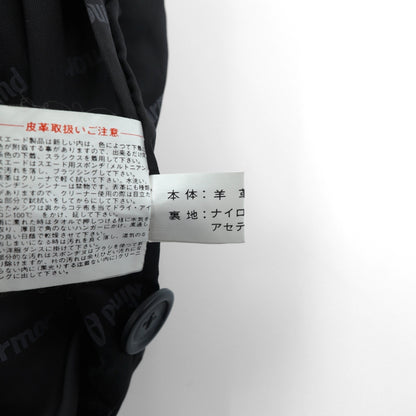 Wind Armor 90年代 ラムレザー カーコート ハーフコート ジャケット M ブラック 本革 レザー