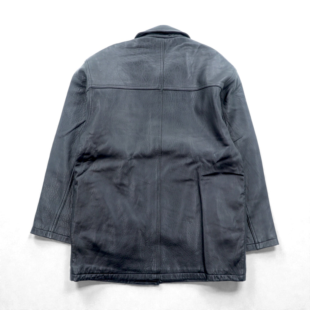 Wind Armor 90年代 ラムレザー カーコート ハーフコート ジャケット M ブラック 本革 レザー