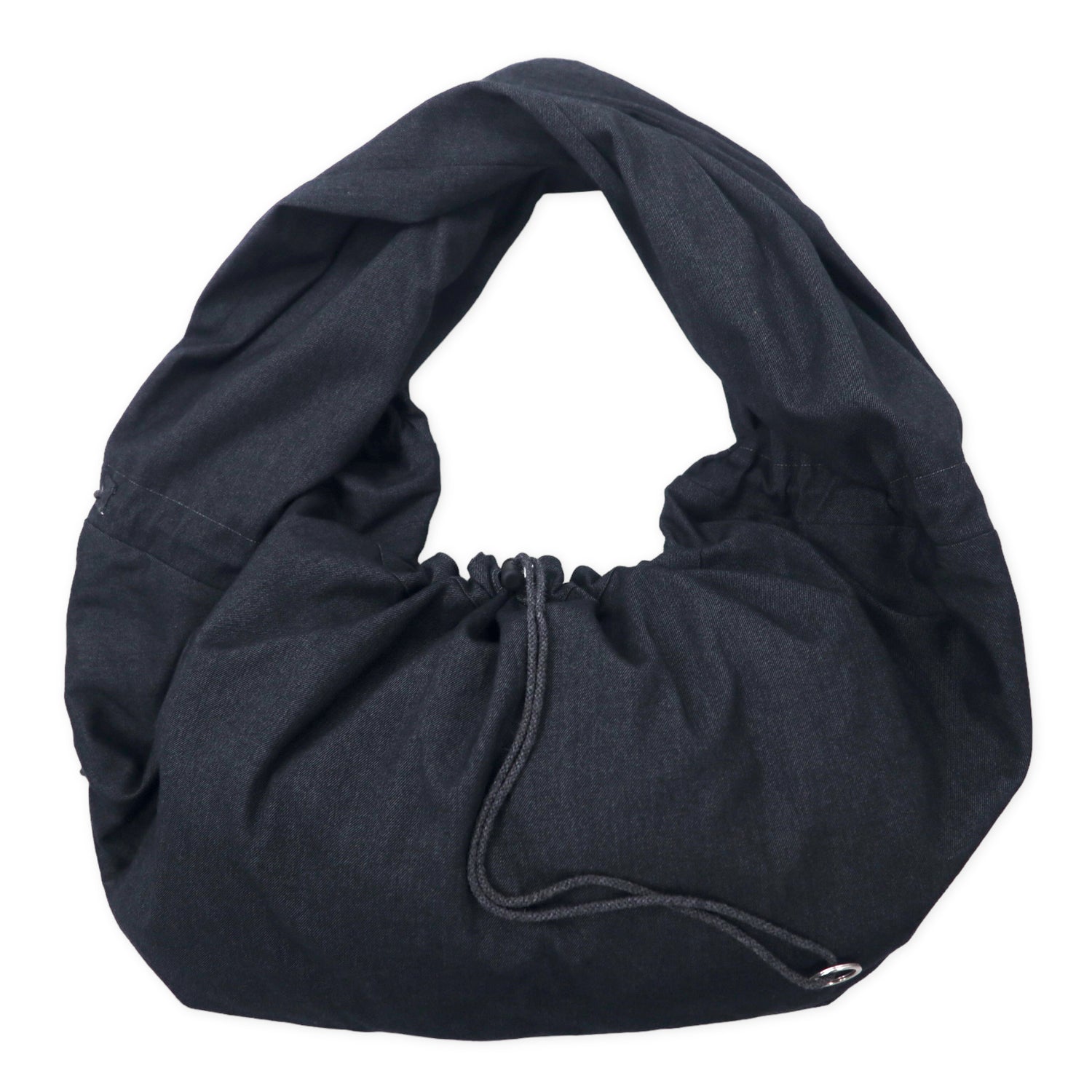 LEH Roquer Bag Shoulder Bag FREE Gray Wool Rayon KESA BAG LEH-752 