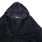 sk manor hill USA made corduroy anorak parka L black cotton