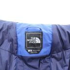 THE NORTH FACE 中綿 マウンテンパーカー L ブルー 防水 フード着脱 BACKSIDE JACKET CE12 US規格