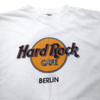 Hard Rock CAFE ロゴプリント Tシャツ XL ホワイト コットン ビッグサイズ BERLIN