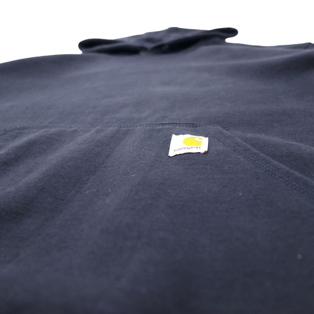 carhartt loose fit pullover hoodie 2XL navy cotton fleece lining MIDWEIGHT PO HOODIE K121-472
