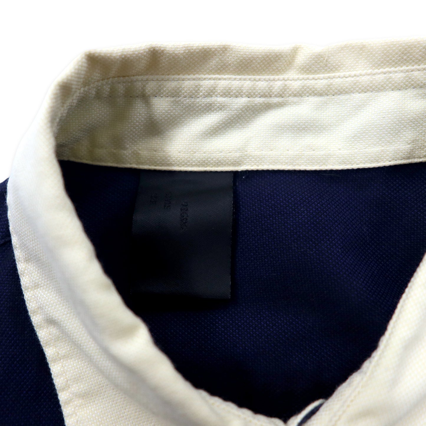 N.HOOLYWOOD プルオーバー 半袖シャツ 36 ネイビー コットン 231-SH09 peg 日本製