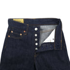 SEVEN BY SEVEN Rigid Denim Pants S Blue Selvedge Red Edge 800-9240077 Made in Japan Unused