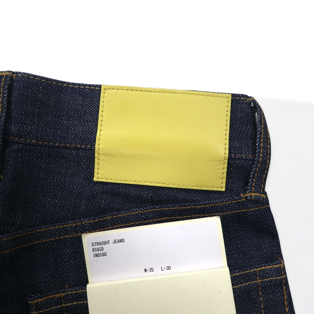 SEVEN BY SEVEN Rigid Denim Pants S Blue Selvedge Red Edge 800-9240077 Made in Japan Unused