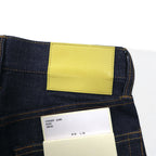 SEVEN BY SEVEN Rigid Denim Pants S Blue Selvedge Red Edge 800-9240077 Made in Japan Unused