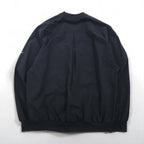 NIKE Piste Pullover Nylon Jacket Jersey Size L Black Swoosh