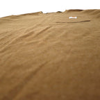 Carhartt Pocket T-Shirt, Pocket T, 2XL, Brown, Cotton, Big Size, K87 219