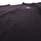 Carhartt Oversized Crew Neck Sweatshirt with V-Neck, XL, Black, Cotton