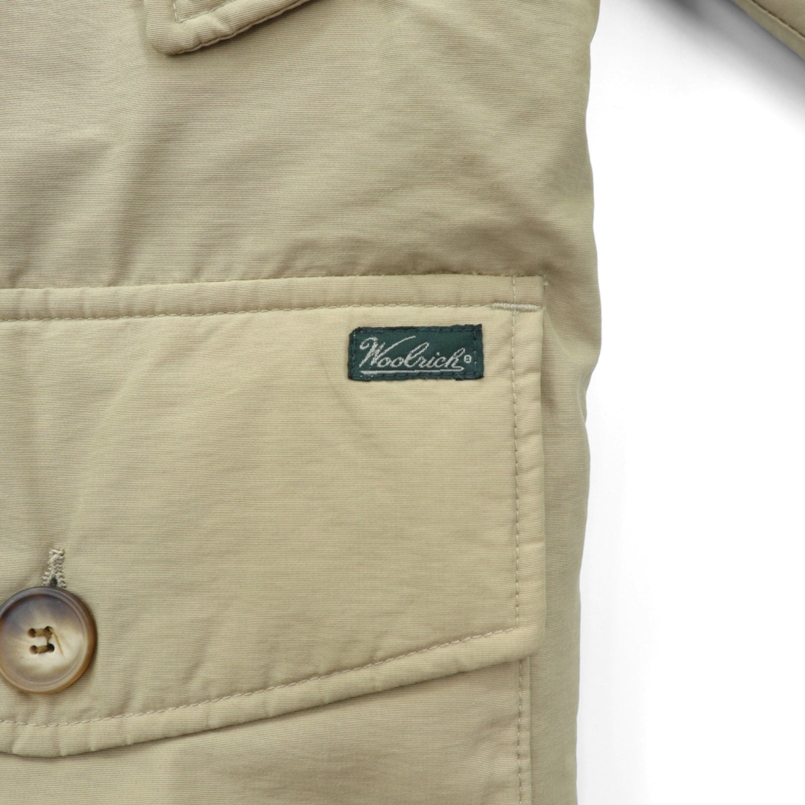 Woolrich 90年代 アークティックパーカ ダウンジャケット M ベージュ 60/40クロス ダブルジップ