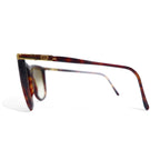GUCCI Sunglasses Fox Brown Tortoiseshell Plastic Old GG Logo