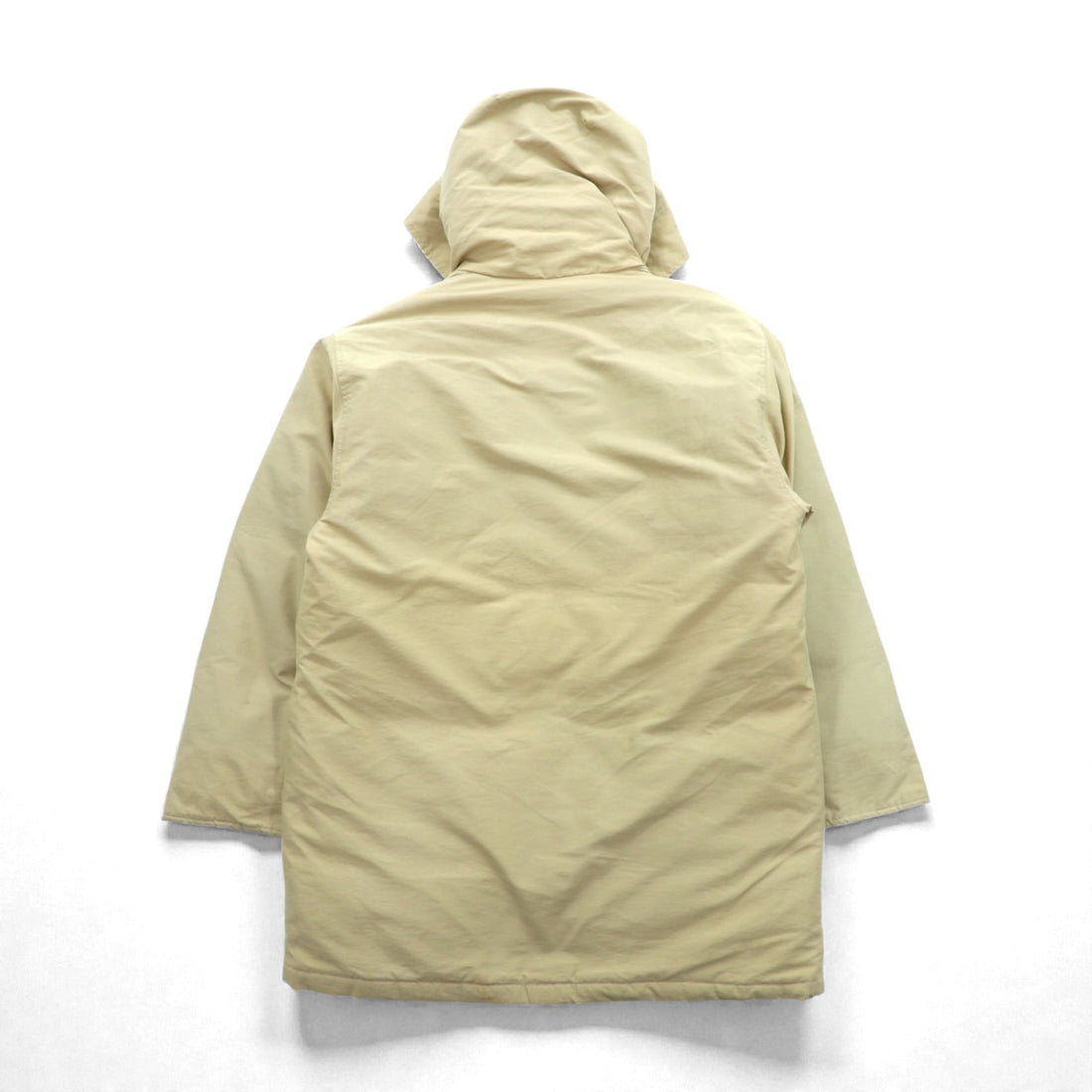 Woolrich 90s Arctic Parka Down Jacket, Medium, Beige, 60/40 Cross, Double Zip