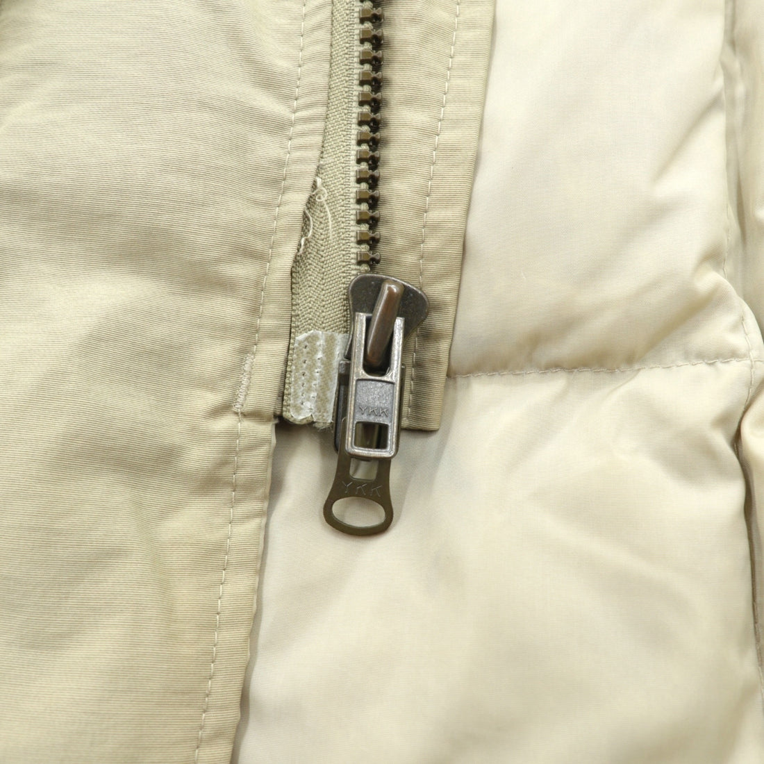 Woolrich 90s Arctic Parka Down Jacket, Medium, Beige, 60/40 Cross, Double Zip