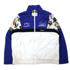 日本然リトテ-古着オンライン-adidas 90年代 ナイロンジャケット トラックジャケット ジャージ XL ブルー ホワイト ポリエステル 銀タグ ATP TOUR-adidas 90's Windbreaker Track Jacket Jersey XL Blue White Polyester Silver Tag ATP TOUR