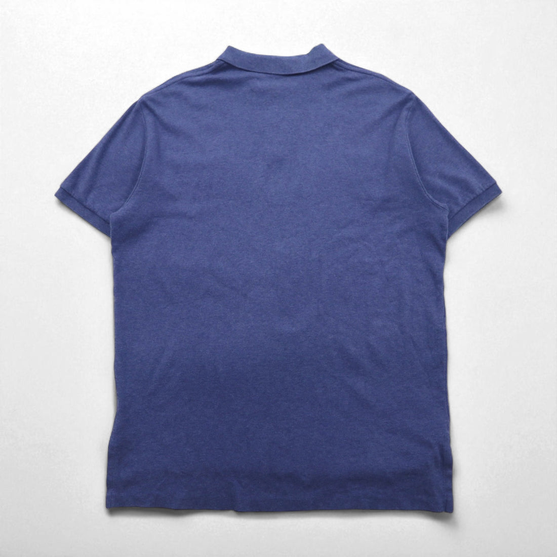 Polo by Ralph Lauren 90s Polo Shirt L Navy Cotton Small Pony Embroidery