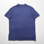 Polo by Ralph Lauren 90s Polo Shirt L Navy Cotton Small Pony Embroidery