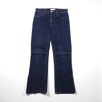 JieDa Slit Denim Pants, Flared Jeans, Size S, Indigo, Bootcut, Jie-20S-PT03, Made in Japan