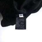 UNITED ARROWS ゴートスキン ダブル ライダースジャケット レザージャケット S ブラック 山羊革 1525-136-2584