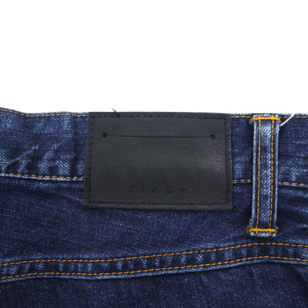JieDa スリット デニムパンツ SLIT DENIM PANTS フレア ジーンズ S インディゴ ブーツカット Jie-20S-PT03 日本製