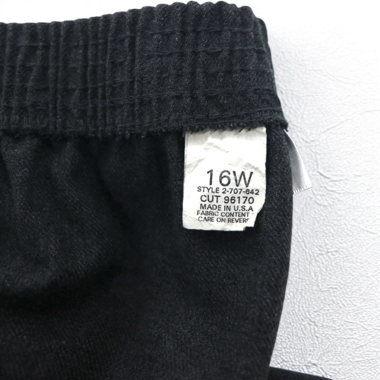 BRIGGS 90年代 USA製 シェフパンツ イージーパンツ L グレー ポリエステル