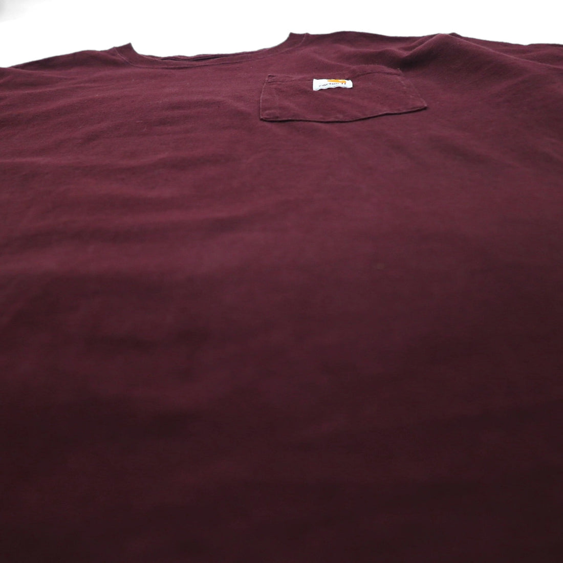 carhartt ルーズフィット LOOSE FIT ポケット Tシャツ XL ボルドー コットン ホンジュラス製