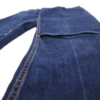JieDa スリット デニムパンツ SLIT DENIM PANTS フレア ジーンズ S インディゴ ブーツカット Jie-20S-PT03 日本製