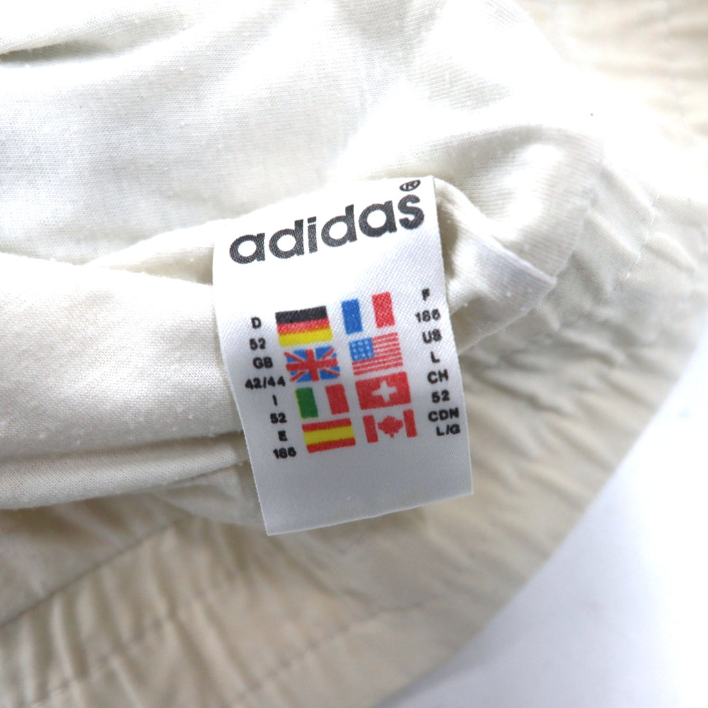 adidas 90s Nylon Jacket Track Jacket Jersey XL Blue White Polyester Silver Tag ATP TOUR