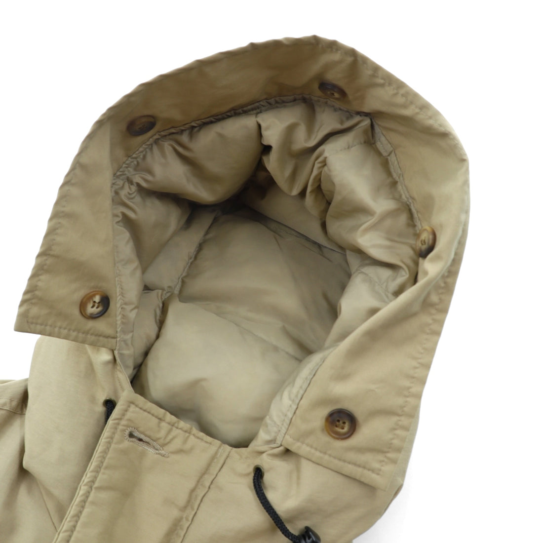 Woolrich 90s Arctic Parka Down Jacket, Medium, Beige, 60/40 Cross, Double Zip
