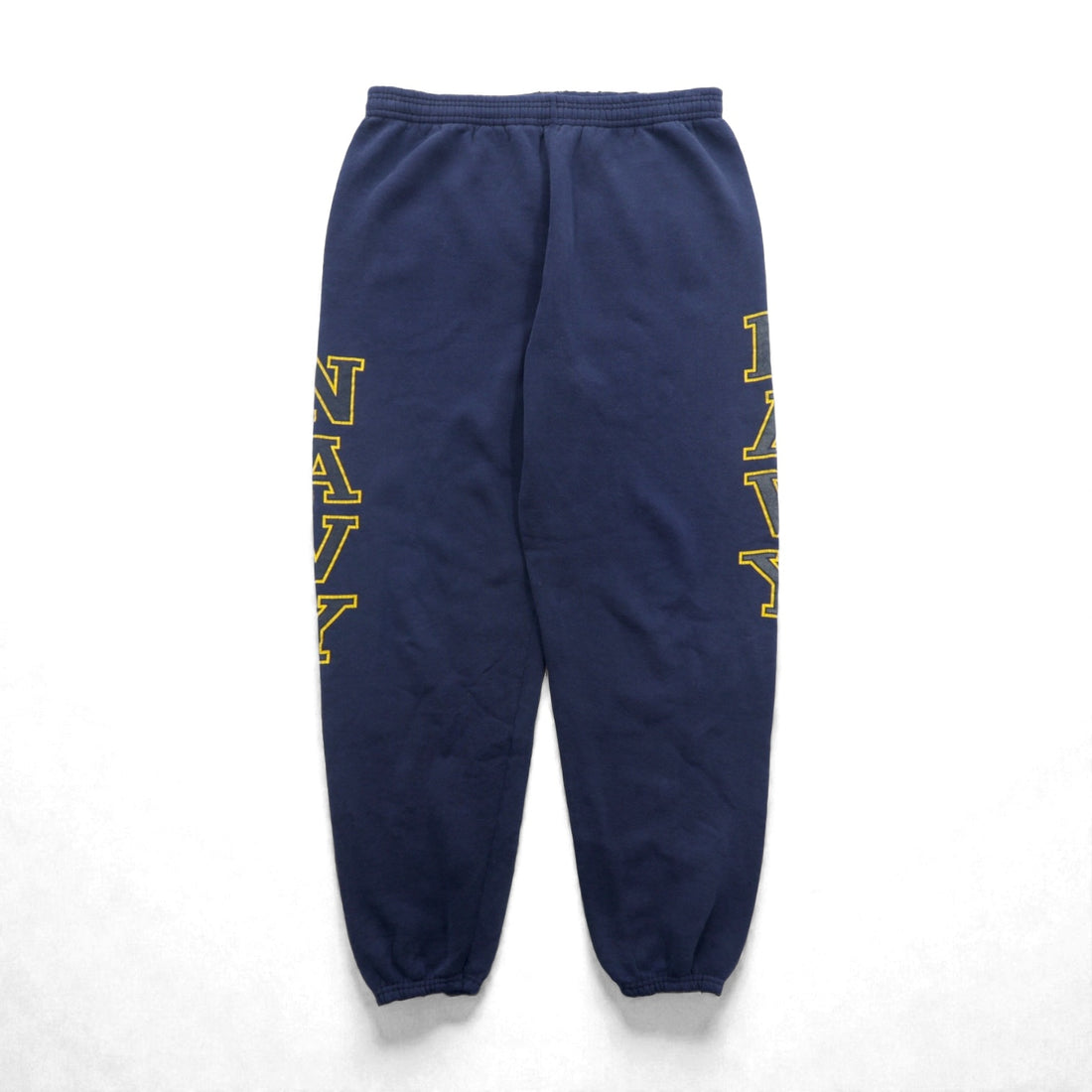 US NAVY Vintage Sweatpants SOFFE Army L Cotton Made in USA