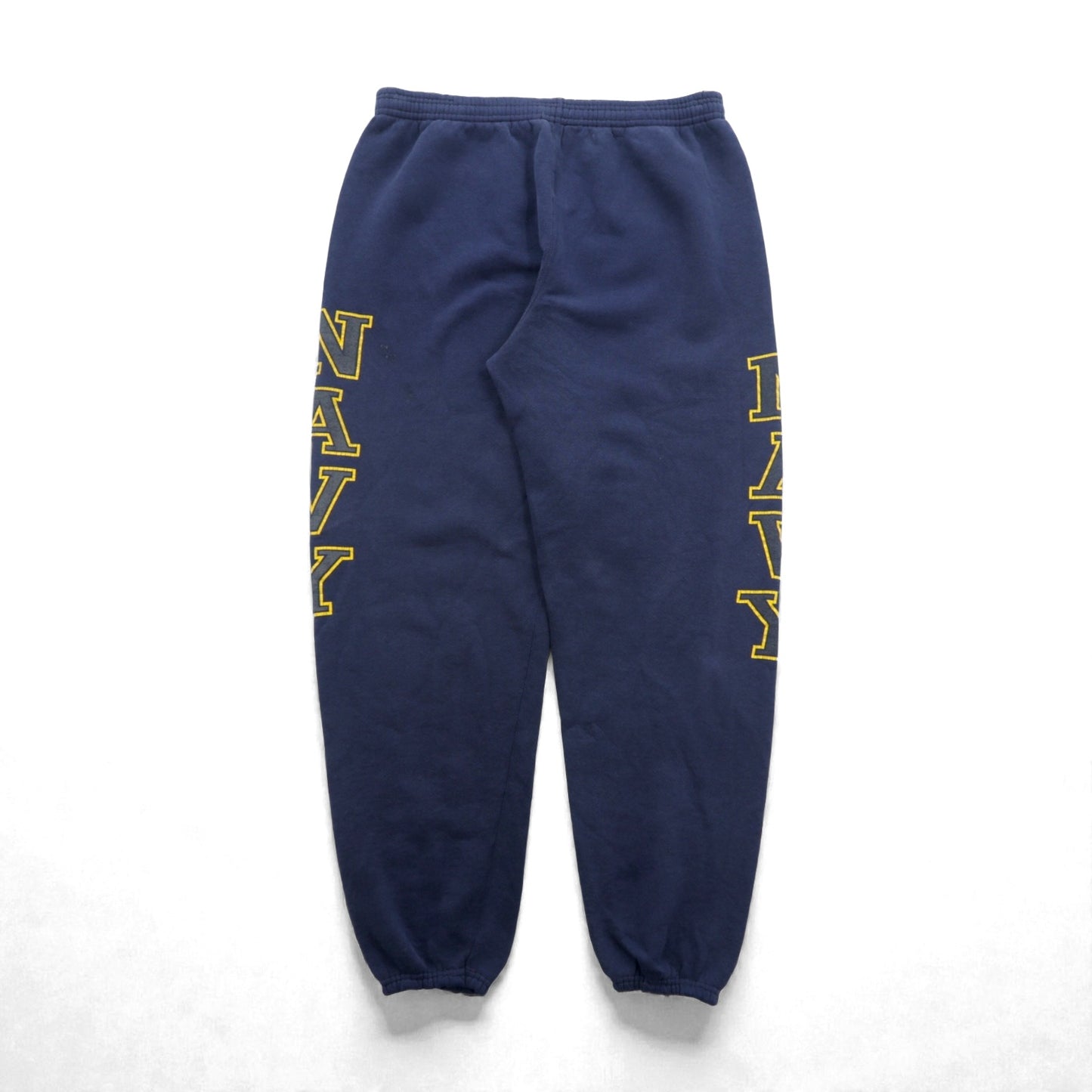 US NAVY Vintage Sweatpants SOFFE 米軍 スウェットパンツ L ネイビー コットン USA製