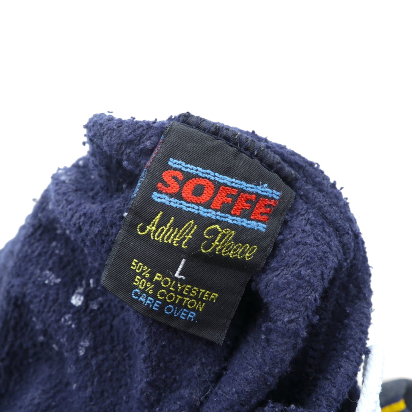 US NAVY Vintage Sweatpants SOFFE 米軍 スウェットパンツ L ネイビー コットン USA製