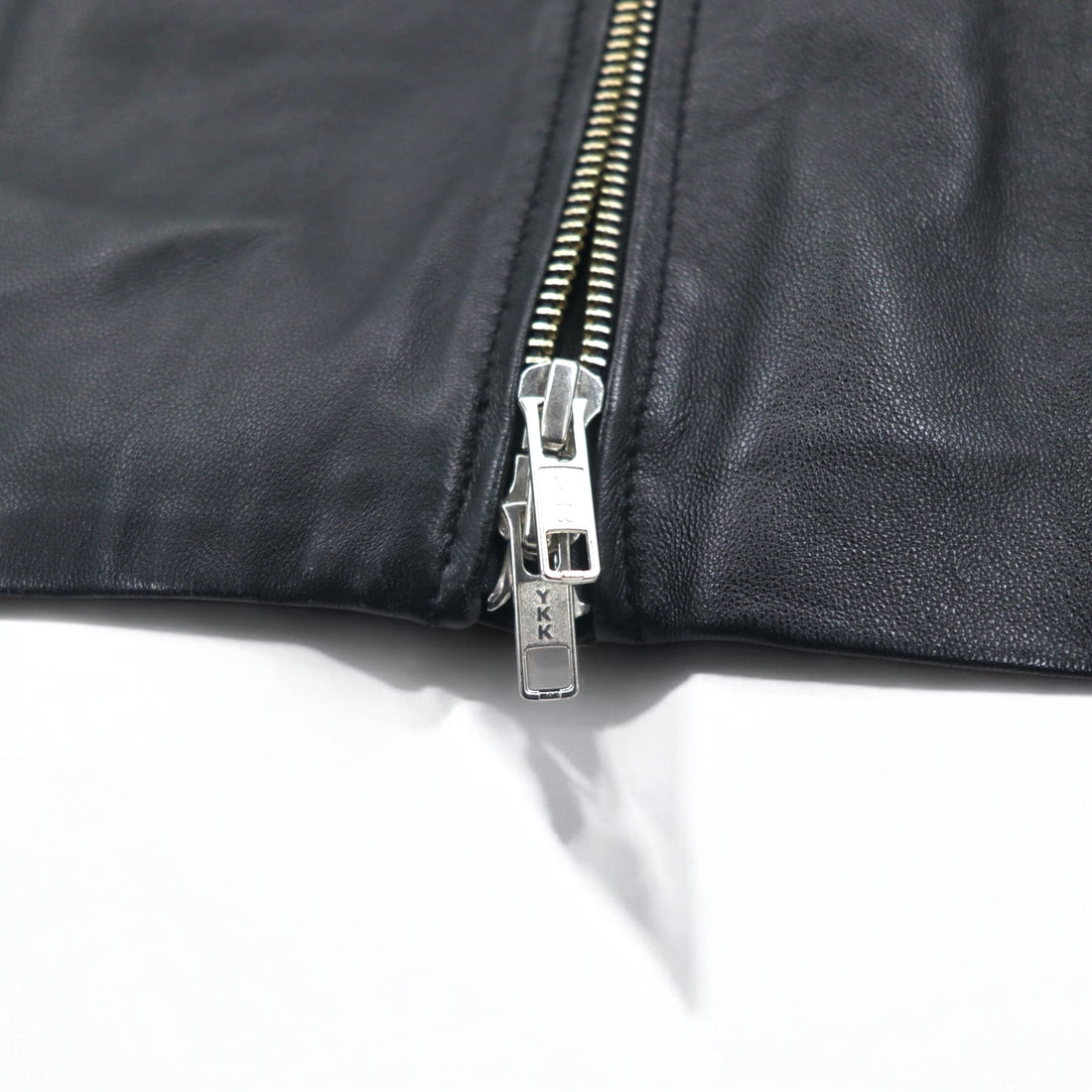 items URBAN RESEARCH ラムレザー ダブル ライダースジャケット S ブラック 羊革 ダブルジップ WH73-27M001