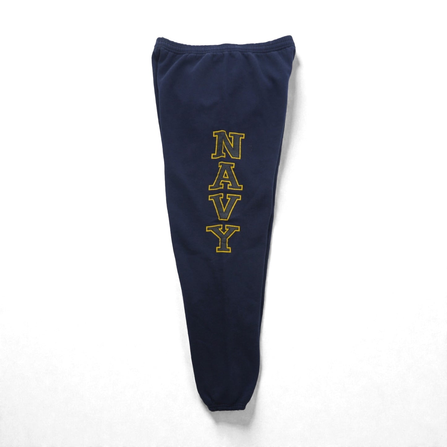 US NAVY Vintage Sweatpants SOFFE 米軍 スウェットパンツ L ネイビー コットン USA製
