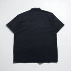 Dickies 半袖 ワークシャツ XL ブラック ポリエステル コットン ダブルポケット メキシコ製
