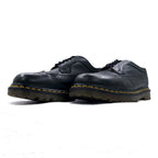 Dr.Martens イエローステッチ ブローグ シューズ 26cm ブラック レザー ウィングチップ 3989
