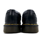 Dr.Martens イエローステッチ ブローグ シューズ 26cm ブラック レザー ウィングチップ 3989