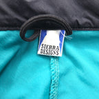 SIERRA DESIGNS 90s Made in Canada Nylon Mountain Parka, Size L, Waterproof, with Stowable Hood